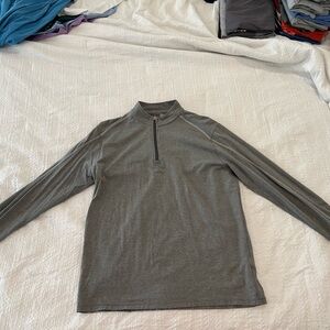 Tasc Gray Quarter-Zip Pullover